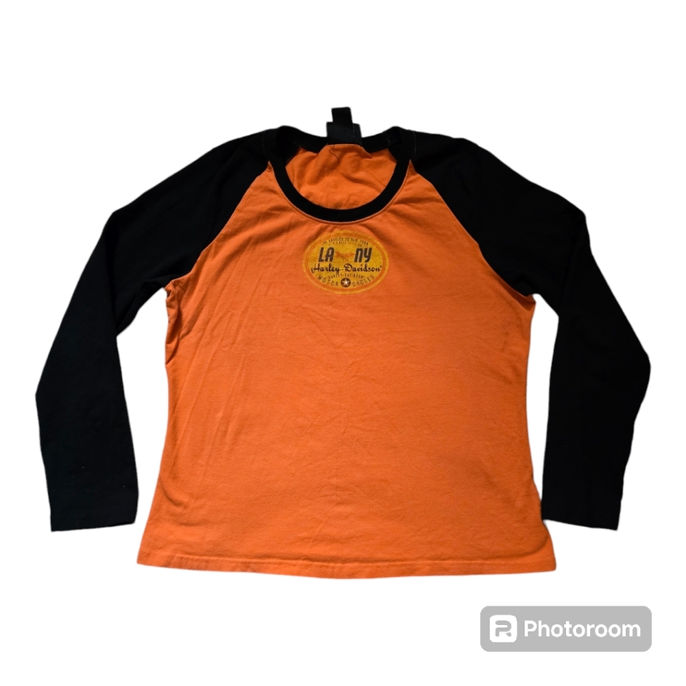 Harley-Davidson Ladies Long Sleeve T-Shirt. Size XL.